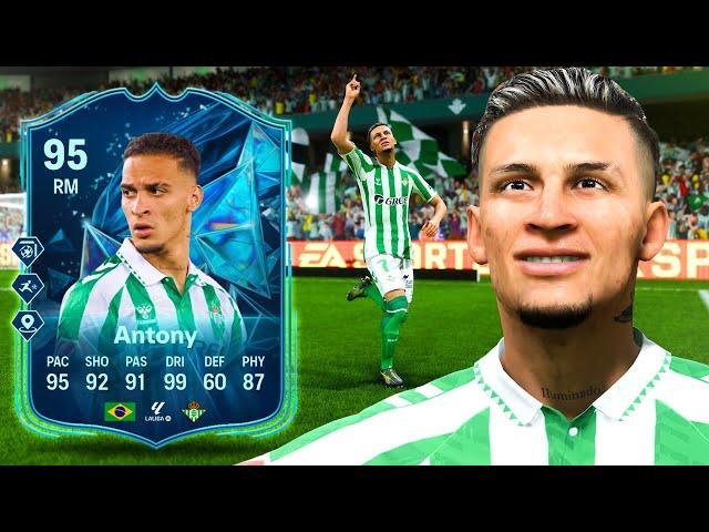 He's actually ICE COLD!!  95 TOTS HM SBC Antony FC 25 Player Review