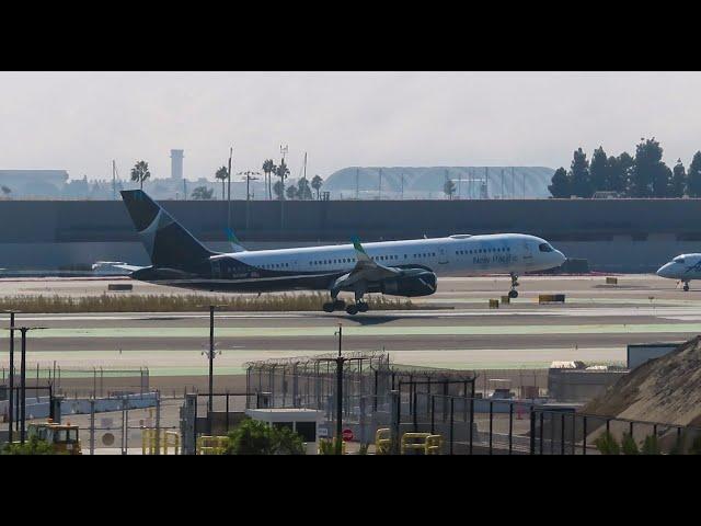 RARE New Pacific Landing 757-200 Landing in San Diego