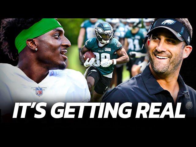 This Eagles newcomer is ALREADY living up to the hype! Howie adds BLAZING fast WR + more OTA updates