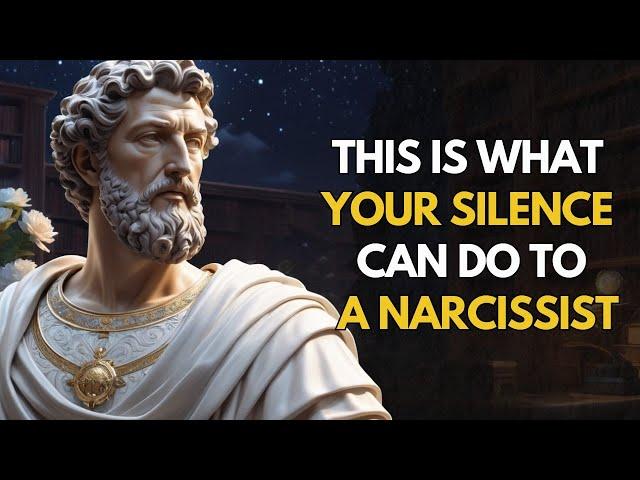 What your SILENCE does to a NARCISSIST| Stoic Mindset