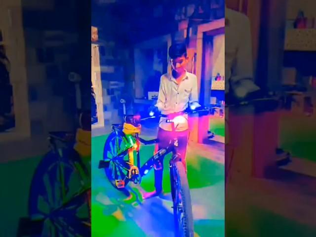 Hendle light ️ ll light wiringll vlog 4 ll #modifiedbicycle #subscribers #minivlog
