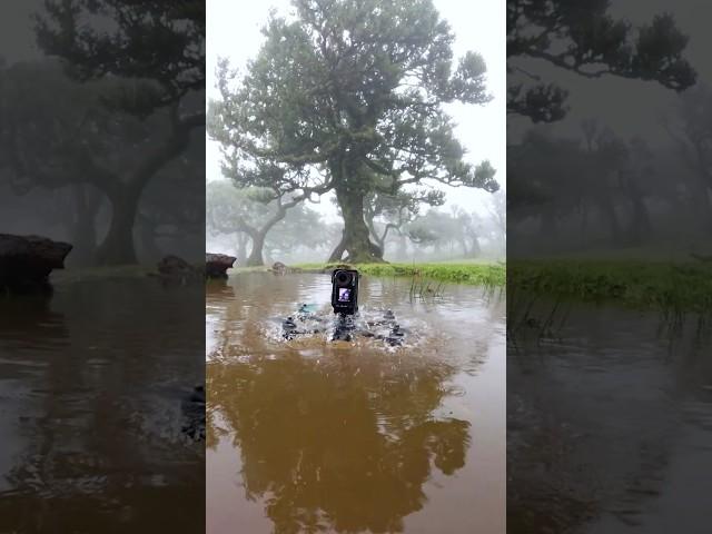 That FPV drone emerged out of the water like a crocodile  Osmo Action 5 Pro @SebastianSchieren
