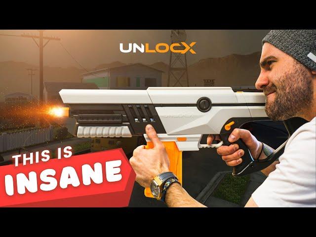 HOW Is This LEGAL!? - UnlocX Gel Blaster Review *AIMBOT*