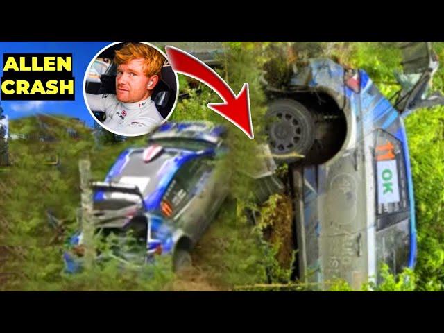 CRASHES  ERC Royal Rally of Scandinavia 2025 | FLAT OUT JUMPS & ACTION | Friday Highlights