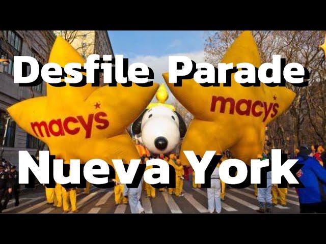 Desfile De Accion De Gracias / Thanks Giving Day Parade  Nueva York 2024