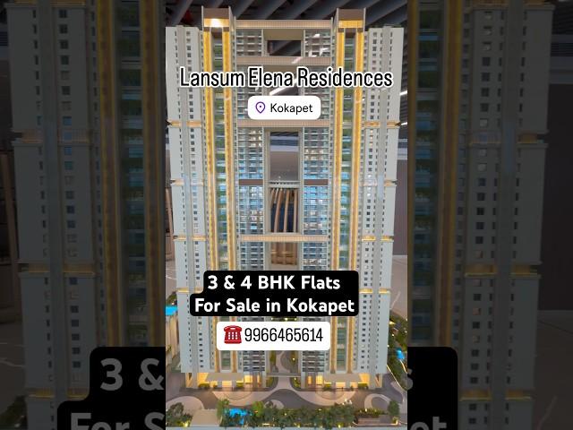 Luxury Redefined! Lansum Elena Residences in Kokapet-Worth Buying in Hyderabad #home #interiordesign