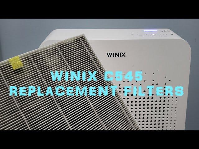 How To Change Filters For Winix C545 Air Purifier And Reset The Indicator Light