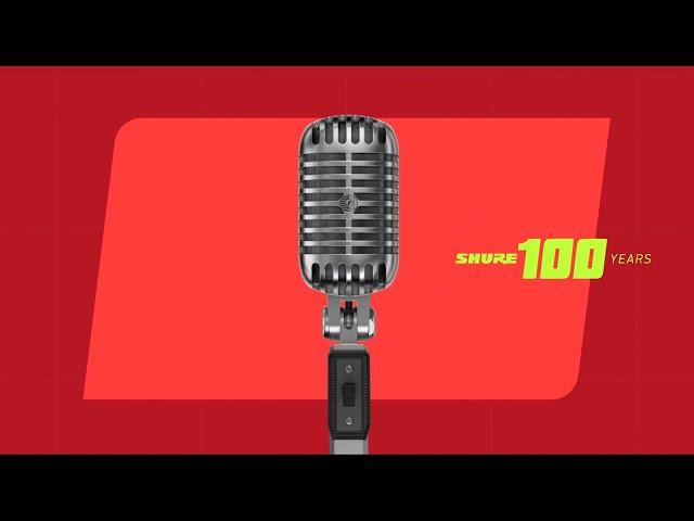 Shure - 100 Years of Extraordinary Sound - Musicians