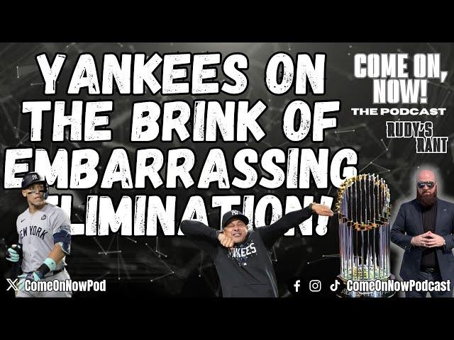 EPIC CHOKE JOB by Aaron Boone & Aaron Judge as Yankees Season is on the Brink Following Game 3 Loss!