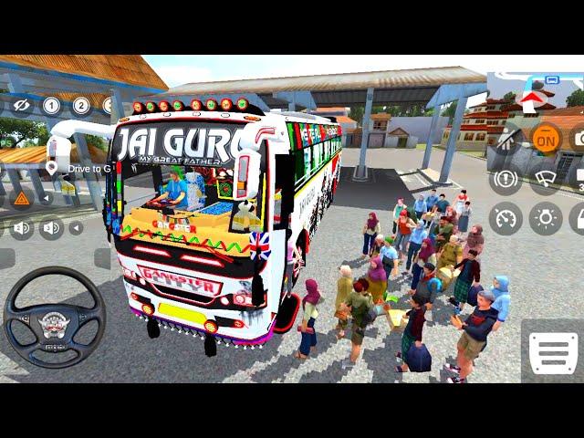 Bus Simulator Commonclub Off Road Lighting  New Map Banyuwangin Android Game Video