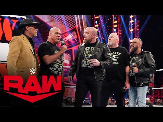 DX and Kurt Angle get under the skin of Imperium: Raw, Jan. 23, 2023