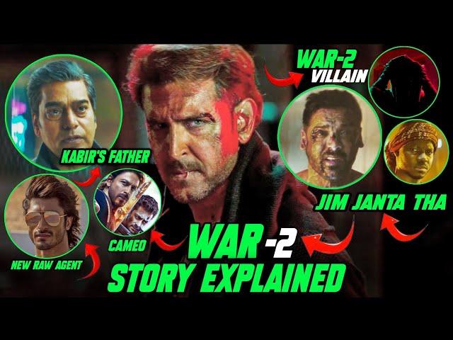 War 2 Secrets Mission | Tiger 3 Post Credit Scene Explained | YRF Spy Universe Main Villain |