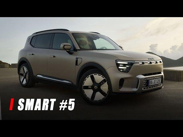 Smart #5 Crossover Revealed