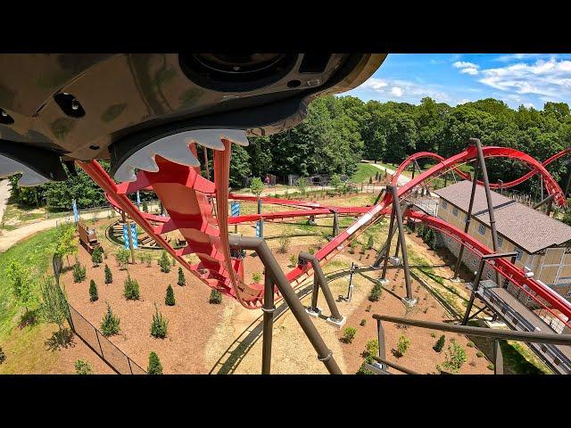 The Big Bad Wolf: The Wolf’s Revenge [4K] Front Seat POV - Busch Gardens Williamsburg