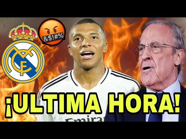 ¡TERREMOTO EN MADRID! ¡MBAPPE FUERA DEL REAL MADRID! ¡FLORENTINO TOMA LA DECISION!