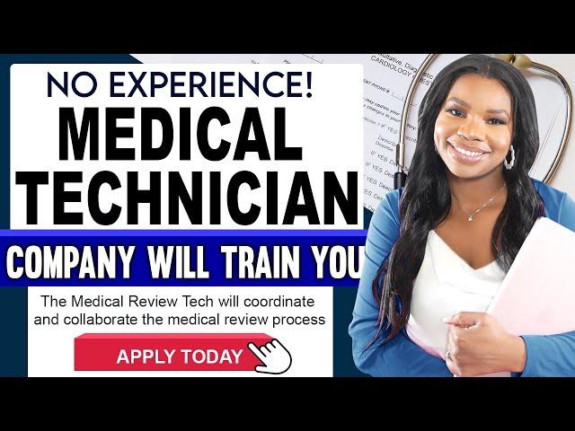  No Experience Needed! Become a Medical Review Technician from Home, Earn $2,880/Month!