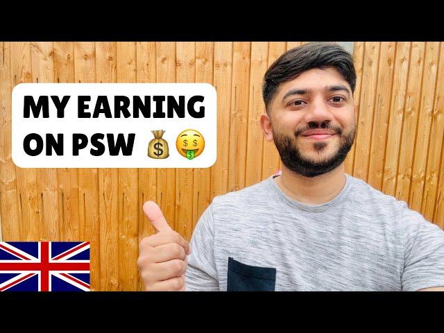 How much a Student Can Earn on PSW in UK  My Earning on PSW in UK 