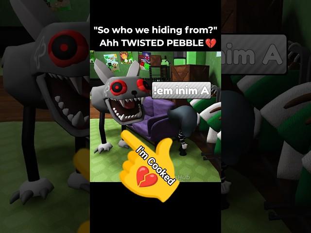 Blot almost get seen by Pebble during Blot Update in Vee's room  #dandysworld #roblox #update