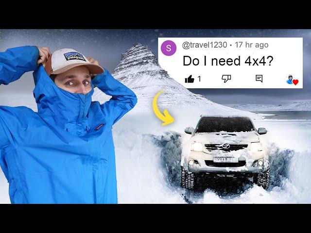 Iceland WINTER Driving Tips, Safety & Weather