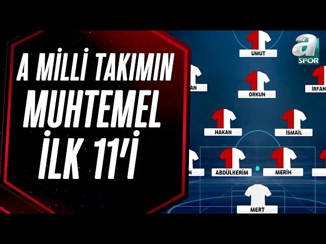 Emre Kaplan, Türkiye - İzlanda Maçı Öncesi  A Milli Takımın Muhtemel İlk 11'ini  Paylaştı!