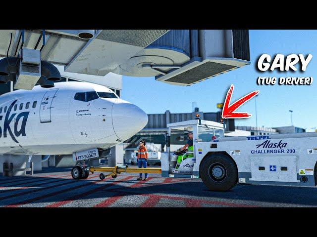 Tug Driver DAMAGES My Plane!