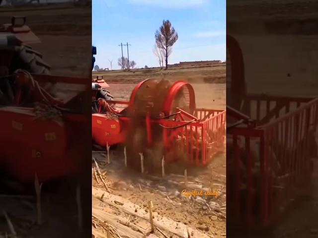 Tractor Mounted Stubble Remover ‼️#trending