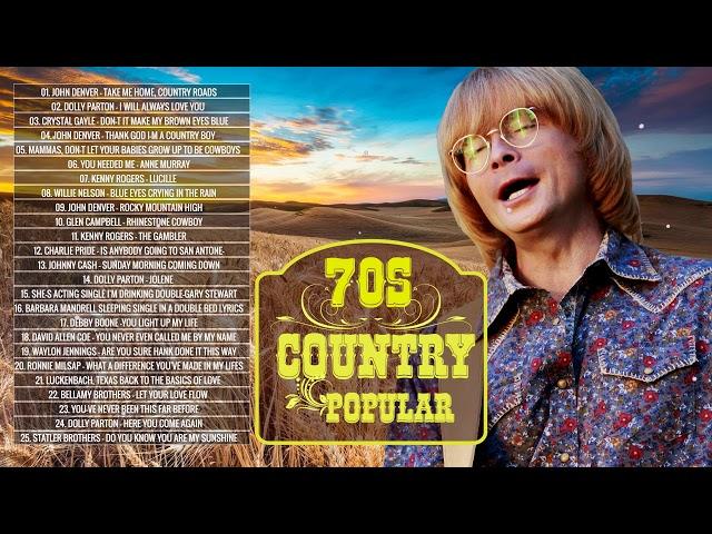 The Best 70s Country Music Hits | Greatest 1970's Country Songs Playlist