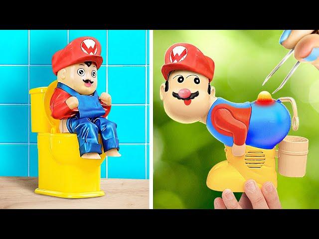 Mario's Secret Gadgets! *Most Viral Fidgets In Real Life*