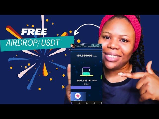 Earn Free USDT From This New Airdrop Platform/ Do This Now