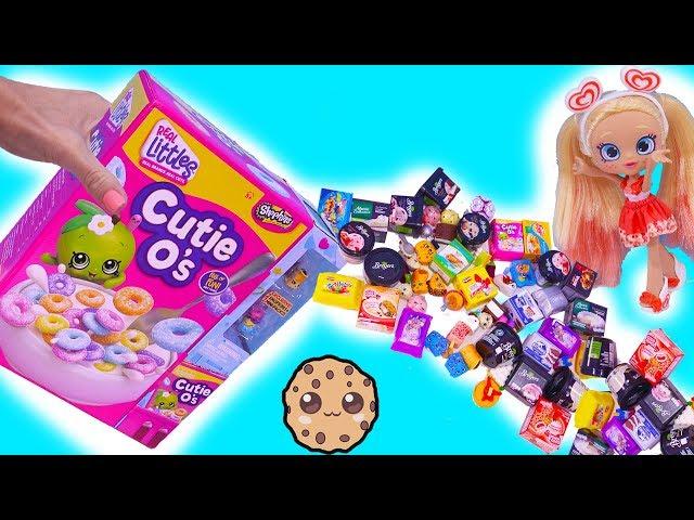 Giant Cereal Box Real Littles Mini Foods