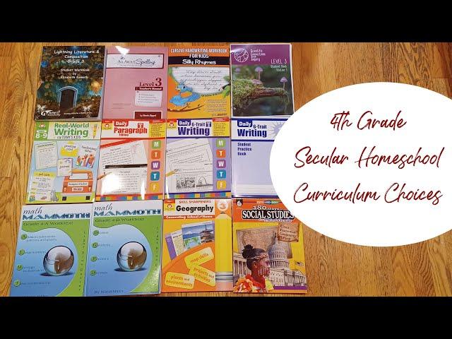 4th Grade Secular Homeschool Curriculum Choices For 2022 2023 | Gifted, Autistic, ADHD, 2e