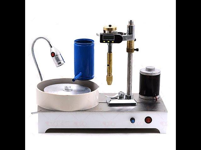 Brief introduction about our LS 0068 speed adjustable lapidary faceting machine