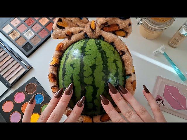 Let's get Watermelony ready for Halloween! ASMR