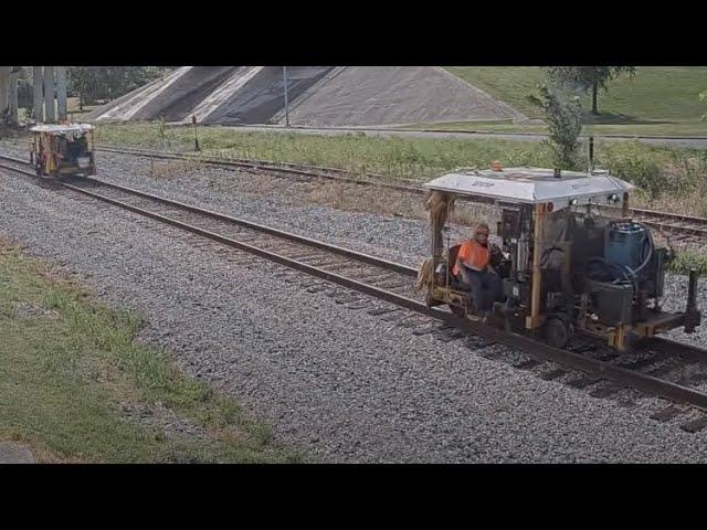 KCS Train Track Repair Crew Parade