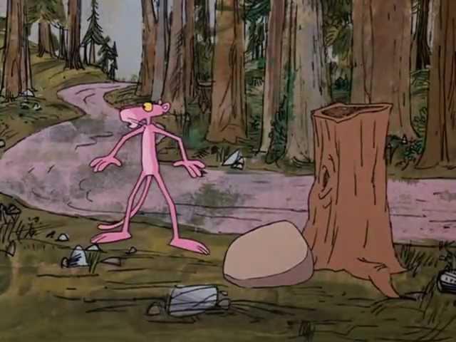 The Pink Panther Show Episode 53 - Pink Is a Many Splintered Thing