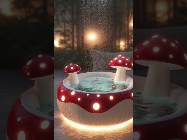 Magical Mushroom Hot Tub  #shortvideo #shorts  #Shorts #viralvideo