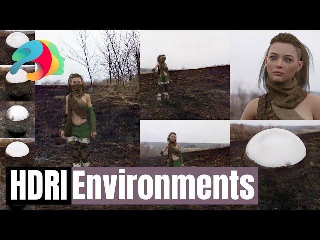 Daz Studio | HDRI Environments