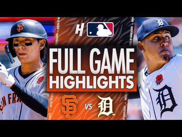 San Francisco Giants vs Detroit Tigers - FULL GAME HIGHLIGHTS | May 26, 2025 MLB Season