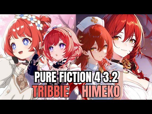 Tribbie Mono Quantum & Himeko | Pure Fiction 3.2 Stage 4 | Honkai Star Rail
