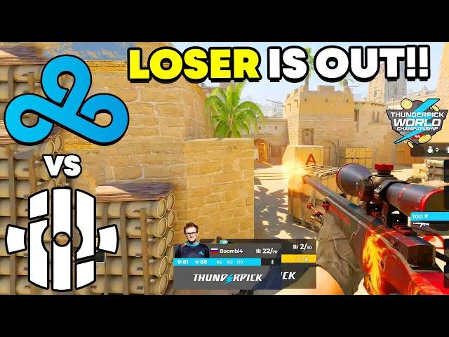 LOSER IS OUT!! - Cloud9 vs Insilio - HIGHLIGHTS - Thunderpick World Championship 2024 | CS2