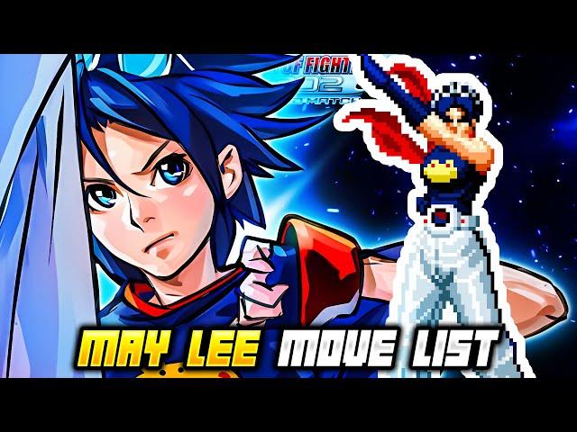 MAY LEE MOVE LIST - The King of Fighters 2002 Unlimited Match (KOF2002)