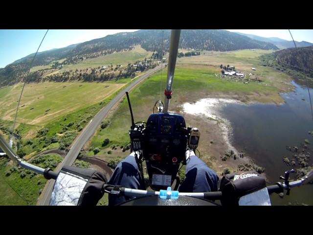 Ochocoo Reservoir Trike Flight