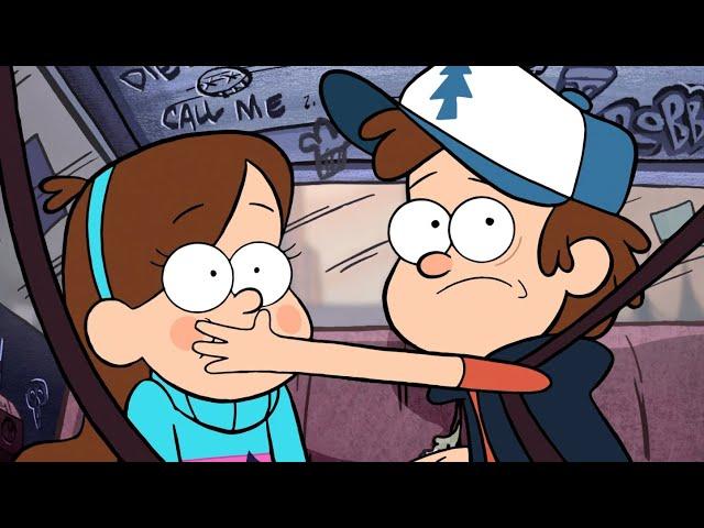 Mabel & Dipper being an iconic duo