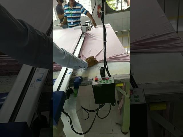 Cutting section Fabric cutter Machine.