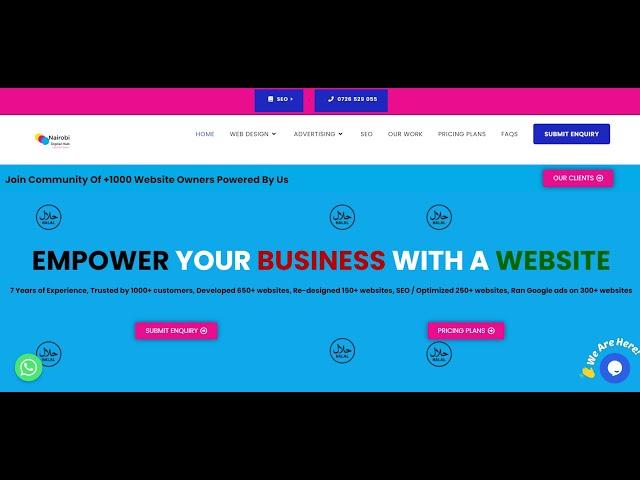 Web Design   Website Developers   Web Designers   Nairobi Digital Hub