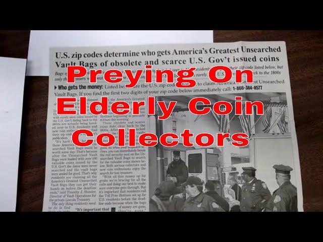 How Elderly Would-Be Coin Collector Get Scammed By Coin Ads