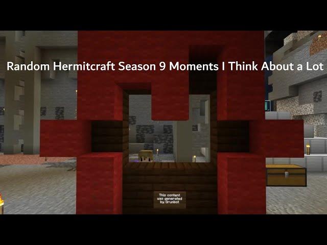 Random Hermitcraft Season 9 Moments I Think About a Lot