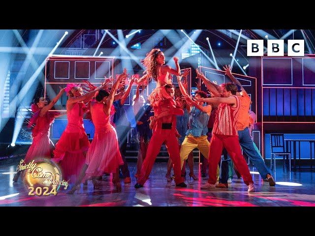 What an INCREDIBLE way to open the first live show  BBC Strictly 2024