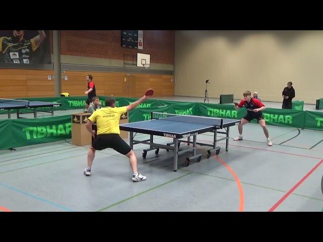 Mosslly vs Reindl  20230402 Hilpoltstein 2 vs  TTC Kist Regionalliga Table Tennis Stativ