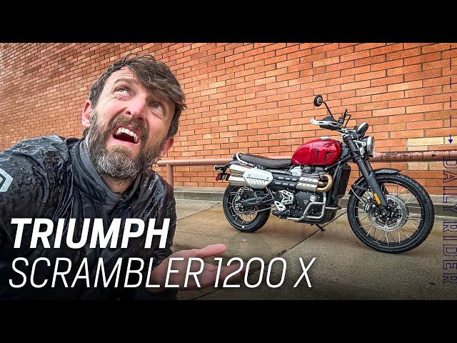 2024 Triumph Scrambler 1200 X Review | Daily Rider